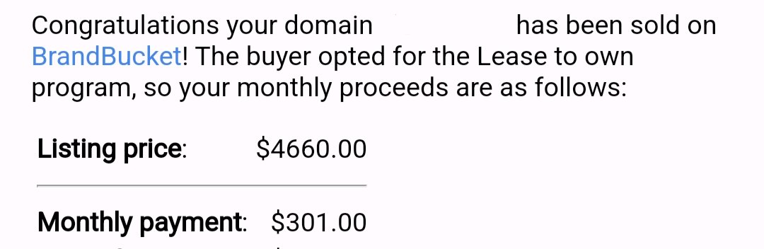 SOLD ✅ LTO at my favourite market place BrandBucket.
#DomainNameForSale #DomainNames #SOLD