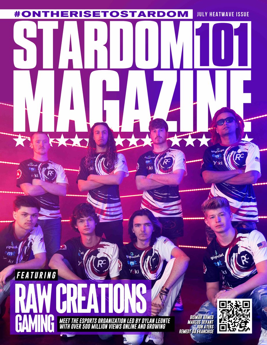 Stardom101Mag's tweet photo. Raw Creations Gaming + ST⭐️RDOM‼️
📍Los Angeles, California
@rawcreationsgaming
Check out their print edition cover story and issue out now https://t.co/SDnYNh2BTl
🥇To feature in our next issue call or text #MagFeature to (804) 800-STAR(7827)📞 https://t.co/frbVky1SNO