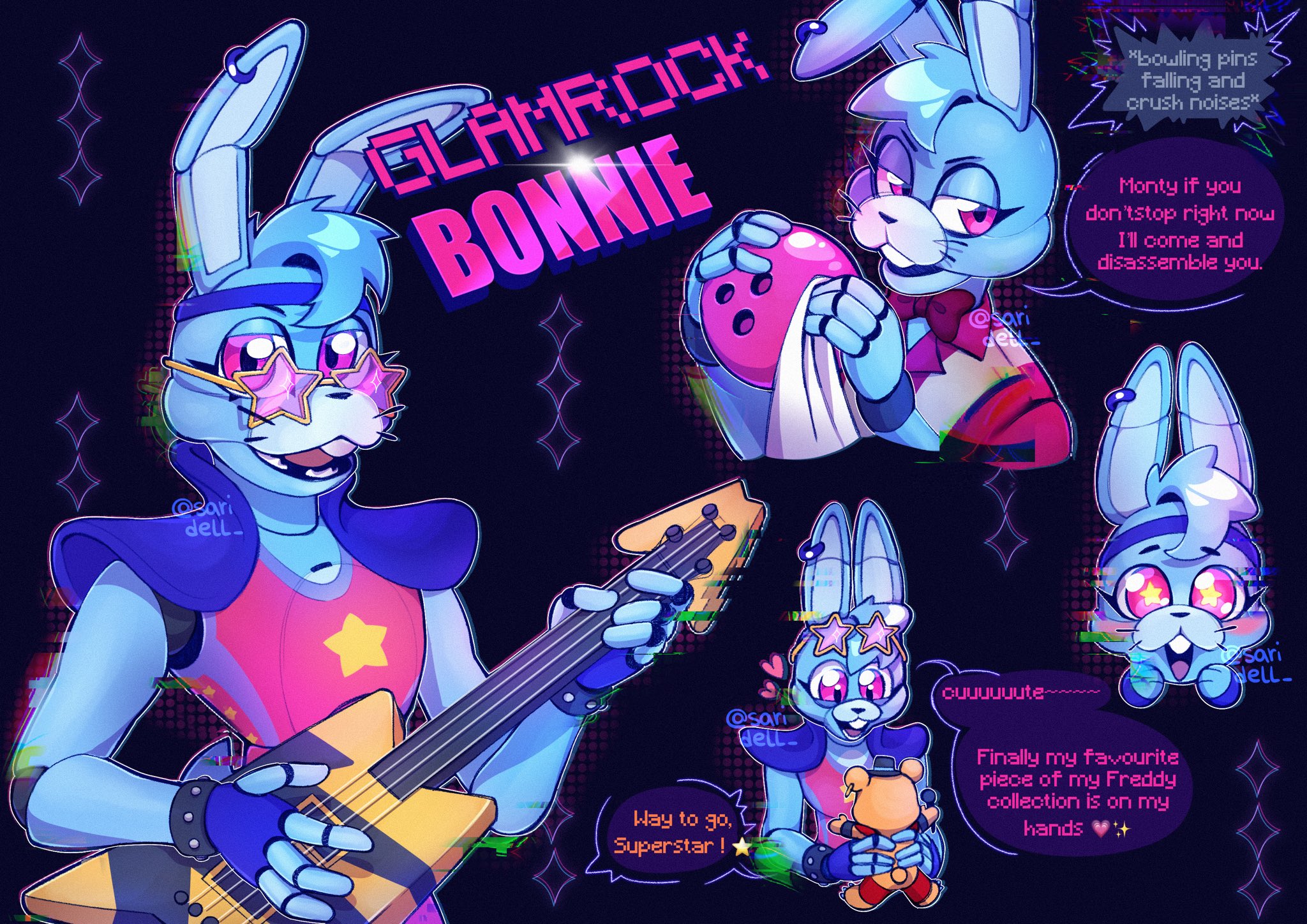 Glamrock Bonnie ⭐🐰 in 2023