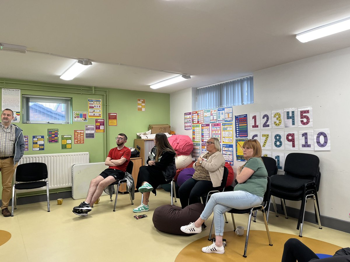 YouthHoly's tweet image. Staff taking part in their second session of the Keeping Children, Young People and Adults at Risk Safe training course delivered by the @YouthWorkAll, safeguarding and child protection is our Number 1 priority, staff leaving tonight feeling better equipped . Thanks to Keith!