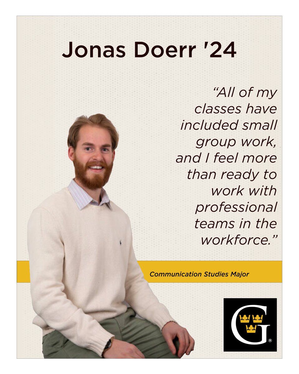 Through Jonas' time at Gustavus, he has successfully fostered connections and unleashed his creativity while studying communications! academics.blog.gustavus.edu/2023/03/03/jon…