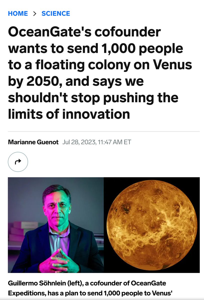 Space Orcas! It's your turn! 🛸🐳 And don't forget to pack <a href="/elonmusk/">Elon Musk</a> #spaceorcas #theartoftiming #OceanGate #titan #venus