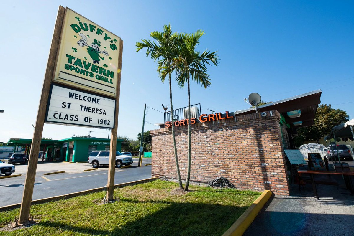 DuffysTavernFL's tweet photo. Have you visited Duffy's Tavern yet? We'd love to hear what you think! Leave a review online and let us know about your experience. Thank you for supporting our small business! #Duffys #Tavern #DuffysTavern #Miami #Florida https://t.co/8gRmN5MaMm