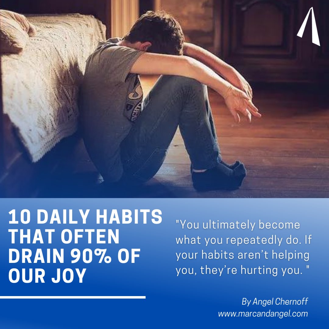 Which of your daily habits should you actually leave behind if you are trying to improve your life? This article by Marc and Angel points out 10 you may not realize. 

Read the full piece at marcandangel.com/2023/07/02/10-…  

 #altuswealth #wealthhealth #financialplanning #dailyhabits