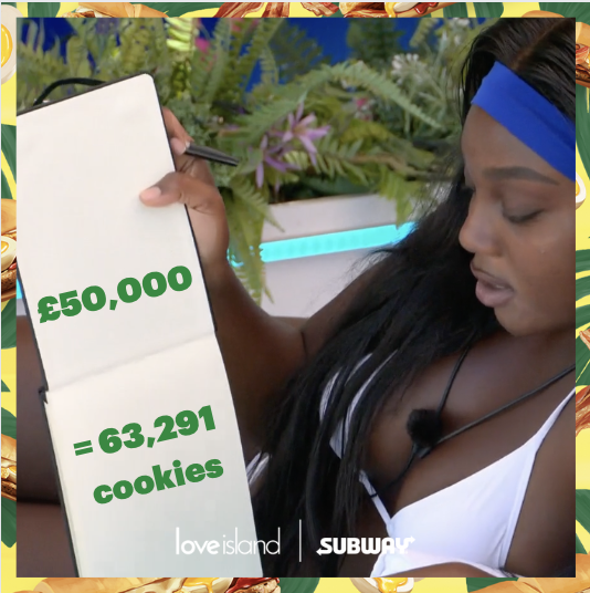 <a href="/LoveIsland/">Love Island</a> Sneak peak at Whitney's vows 👀

#LoveIsland #SubwaySeries