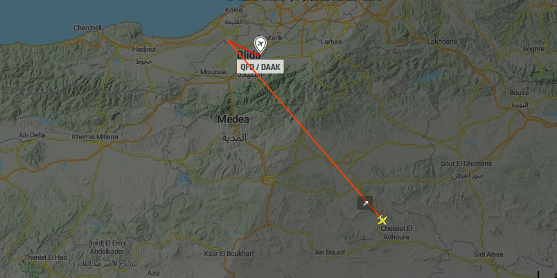 CH_LEBAD's tweet photo. 📆31/07  🕑 20:11 🇩🇿
📍 #DAAK Boufarik
🛫 #7TVPR GLF4 SP 
🚩  ↘️ https://t.co/we5I120jZL