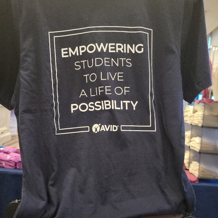 AVID SI is off to a great start. The morning classes were inspiring! #AVIDSI2023 #AVID4Possibility @LonghornsLbj