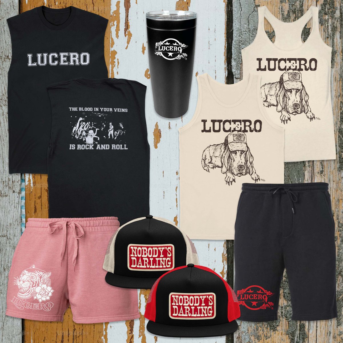 We've got some new items up in the web store to help you beat the summer heat ☀️🔥 Shop now at lucero.merchtable.com