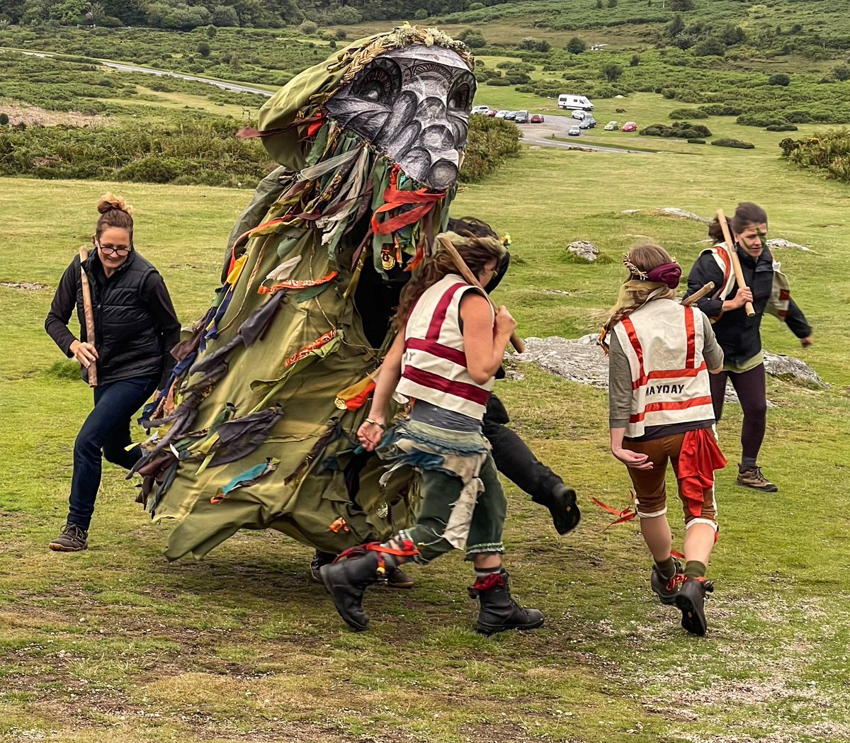 Fabulous to celebrate the overturning of the removal of the right to wild camp on Dartmoor tonight - well done to all who campaigned  #righttoroam #wildcamp @Right_2Roam @EveryonesStars