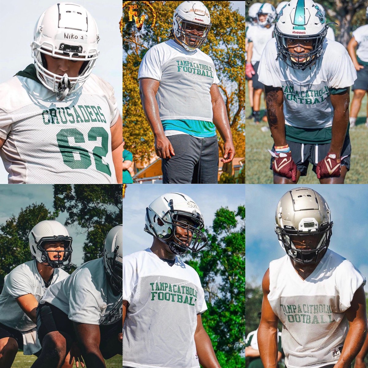 Football Season is Here! #TampaCatholicFootball ⚔️🟢⚪️