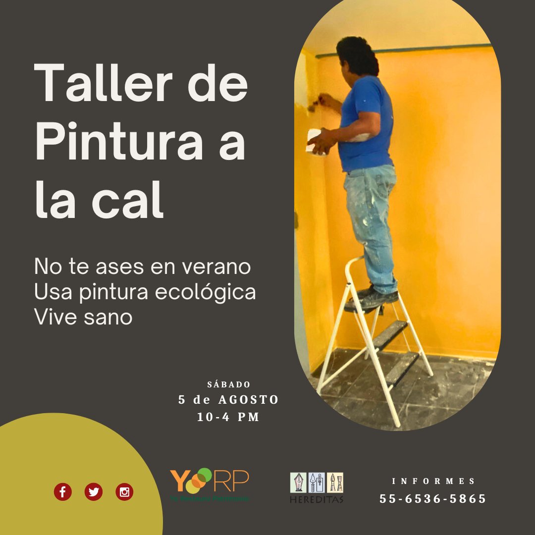 Yo_restauropat's tweet photo. Ya no se habla de calentamiento global si no de EBULLICIÓN GLOBAL.
Para evitar que tu casa ebulla, pinta con cal.
Ven y aprende cómo preparar y aplicar la pintura

Informes en el 55-6536-5865 https://t.co/m9wrQl4bYG