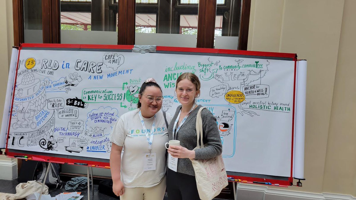 Foundry Takes Antwerp! In May 2023, The Conconi Family Foundation &amp; <a href="/Foundrybc/">Foundry</a> attended the International Conference on Integrated Care in Antwerp. Learn about Daphnée and Bronwyn's experiences attending and presenting at the conference! conconi.org/blog/integrate… #IFIC2023 #ICC