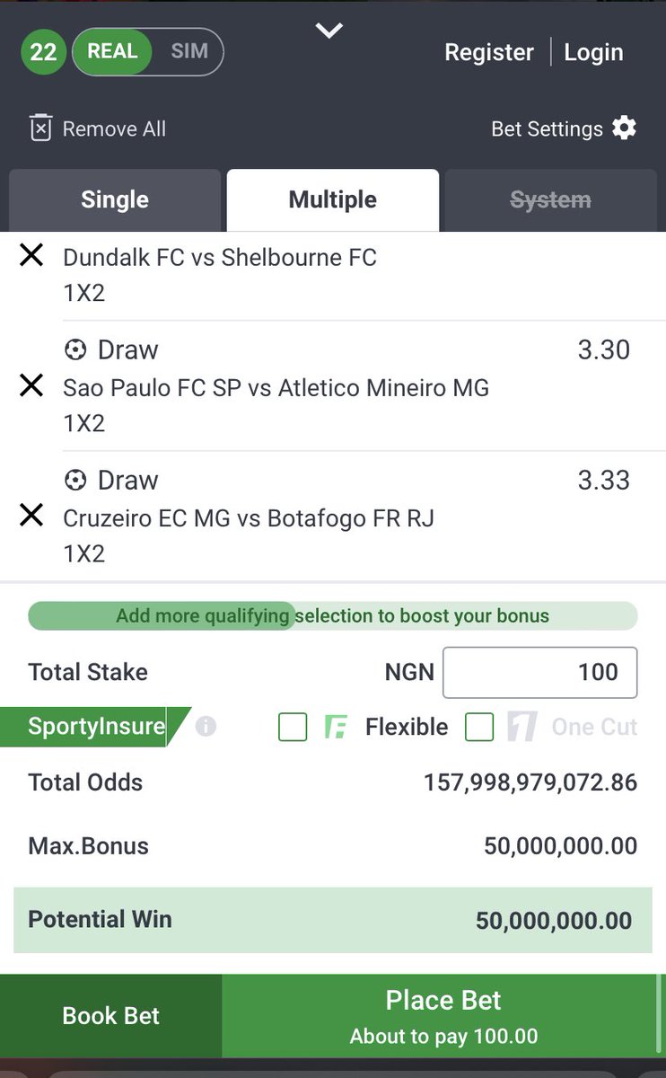 OloriebiBet's tweet photo. 22 FT X 
Tue - Sun
Anybody need the code? 🤔 https://t.co/53xFExPSJY