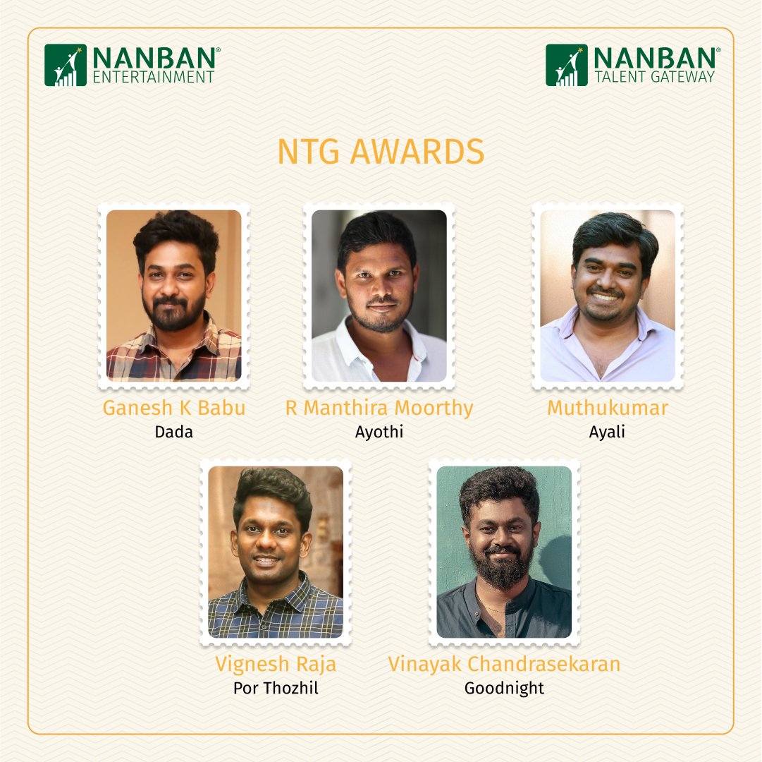 NanbanEntIndia's tweet photo. 🏆 Introducing #NTGAwards For New Talents.

A platform that will hunt new talents and spotlight them by showcasing their magnificent skills and unveil them to the world!🌍

#NTGforNewTalents
#NanbanTalentGateway https://t.co/fOk2pRR9zR