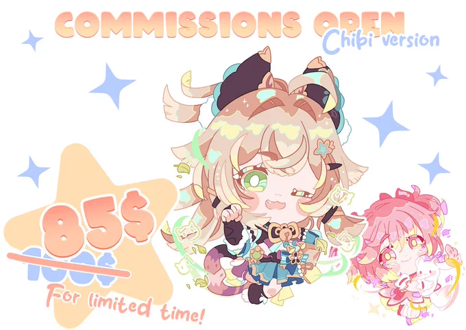Hewo ❀ܓ(。◠ ꇴ ◠。 )  CMs are now open in my Kofi