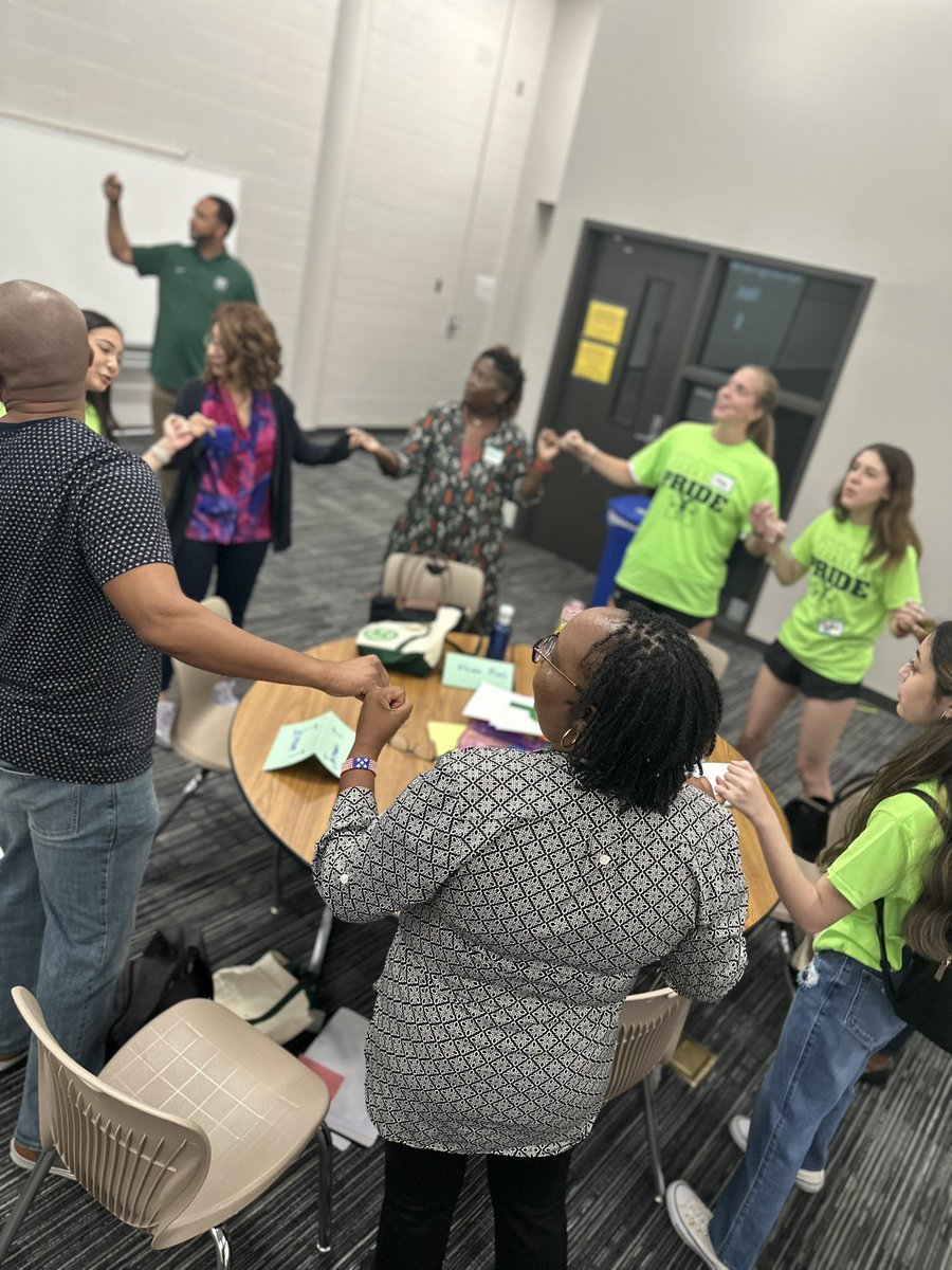 Great day today with our newest Staffulty members! I just love the number of students who took time from their summer to come help show why MCHS is so awesome! Ready for a great year ahead!!! #RPND