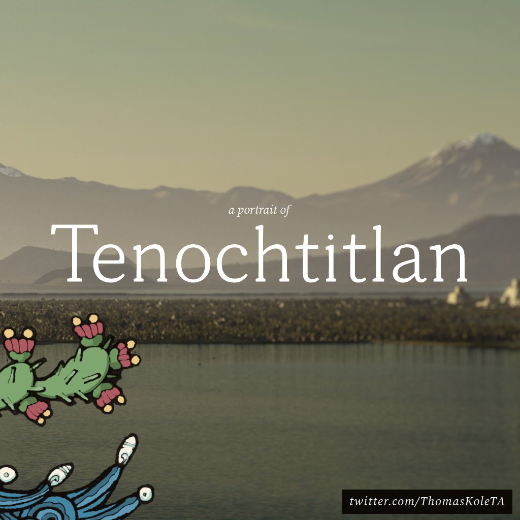 ThomasKoleTA's tweet photo. For the past 1,5 years, I have been working on a 3D reconstruction of Tenochtitlan.

Everything is in place, I am now rendering the final images. I plan to release it in about 1 month.

Follow me to stay updated https://t.co/fjy56qKaCG