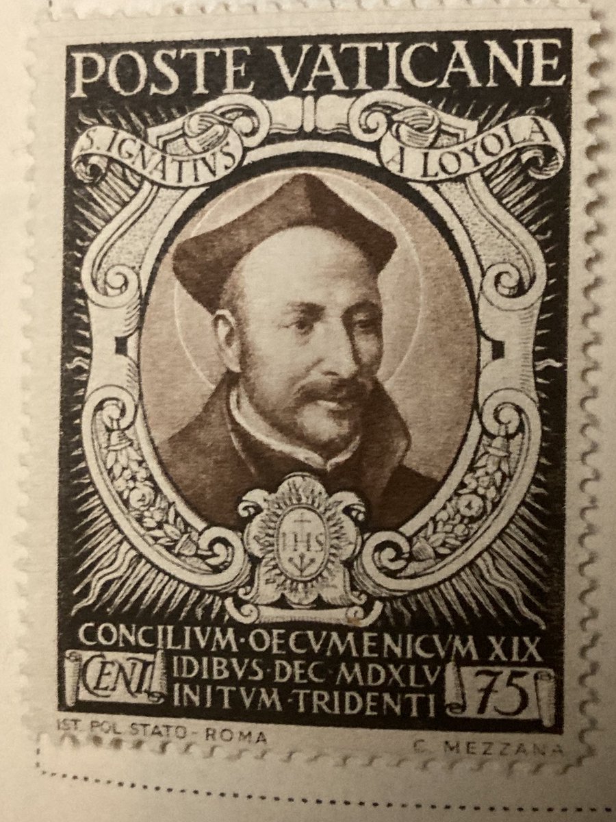 In celebration of his feast day, St. Ignatius Loyola, founder of the Society of Jesus/Jesuit order