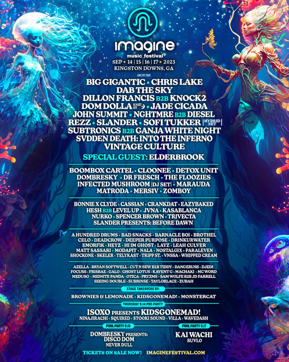 imaginemusicfes's tweet image. ✨ GIVEAWAY ✨ Imaginers! get ready to let your imagination run wild and free!

We’re picking one winner to receive 2 VIP tickets for you and a friend to attend #IMF2023 🧜‍♀️ all thanks to @BeatboxBevs!

To enter: 
1.) Like &amp;amp; RT
2.) Enter on Hive→ bit.ly/imaginebbx