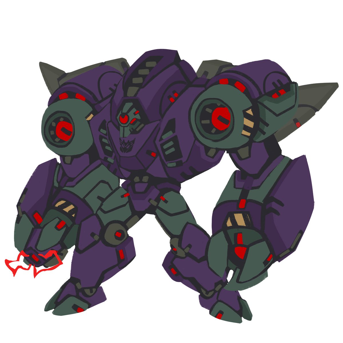 missocpus's tweet photo. Bulkhead's former work partner and Ex-wrecker Lugnut! 
#Transformers https://t.co/Xpj2T9UQbO