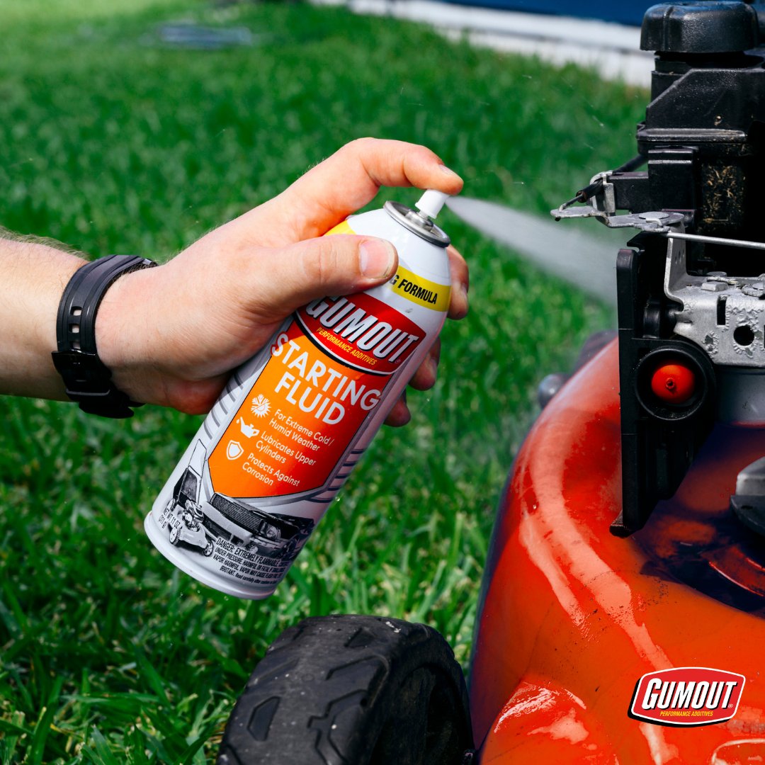 Hot, humid summers can make starting your equipment difficult. With Gumout® Starting Fluid firing those stubborn engines up is no sweat. 

#GoWithGumout #ScientificallyProven