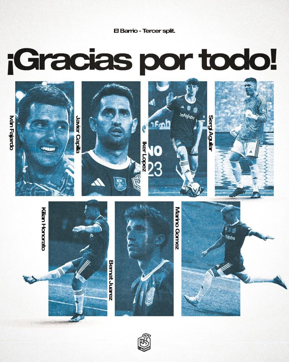 𝐌𝐮𝐜𝐡𝐚𝐬 𝐠𝐫𝐚𝐜𝐢𝐚𝐬, 𝐜𝐡𝐢𝐜𝐨𝐬.

Lamentablemente estos jugadores no seguirán con nosotros.

Desde la cuenta del barrio queremos darles las gracias por estos tres meses.

El Barrio siempre será vuestra casa.

🎨 <a href="/Ebenetagency/">EBENET</a> 

#VamosBarrio