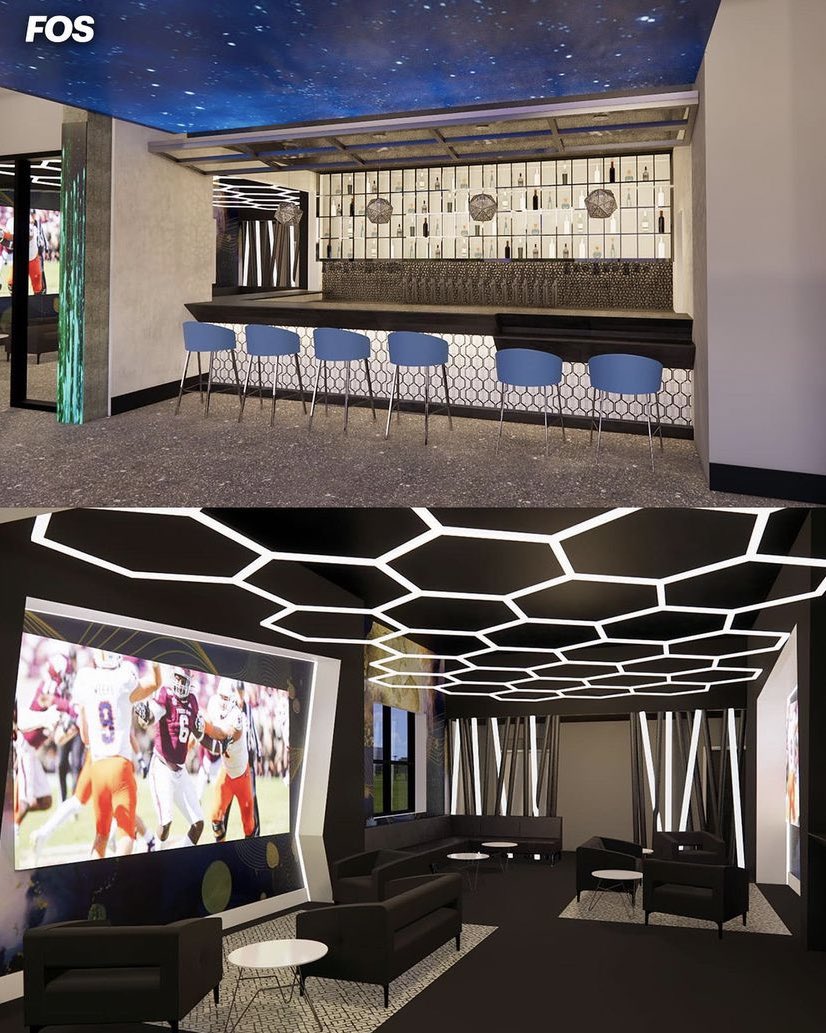 JessMagdefrau's tweet photo. Atomic Golf coming to Vegas has 103 hitting bays, six bars and a 12,000sq ft astrocade. Looks like opening winter of this year near the arts district https://t.co/BtAGflRc1H