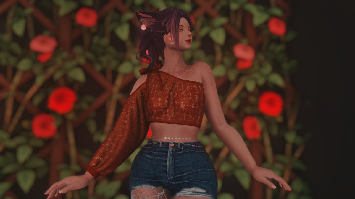 Well I may hate the heat, but might as well enjoy being able to wear light, flowy clothes while I can right~?

#ffxivgpose ~ #FFXIV ~ #GPOSERS ~ #EorzeaPhotos ~ #FFXIVScreenshots