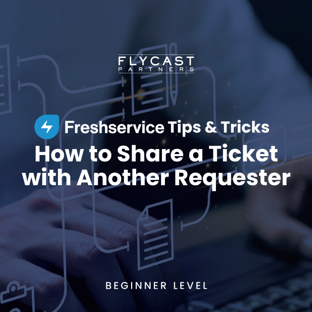 Looking for an easy way to sharpen your team’s Freshservice knowledge?

Flycast Partners, a trusted Platinum Partner of <a href="/FreshworksInc/">Freshworks Inc</a> is presenting a series of Freshservice Tips &amp; Tricks videos and blogs designed to help teams.

bit.ly/3DGWtQg
