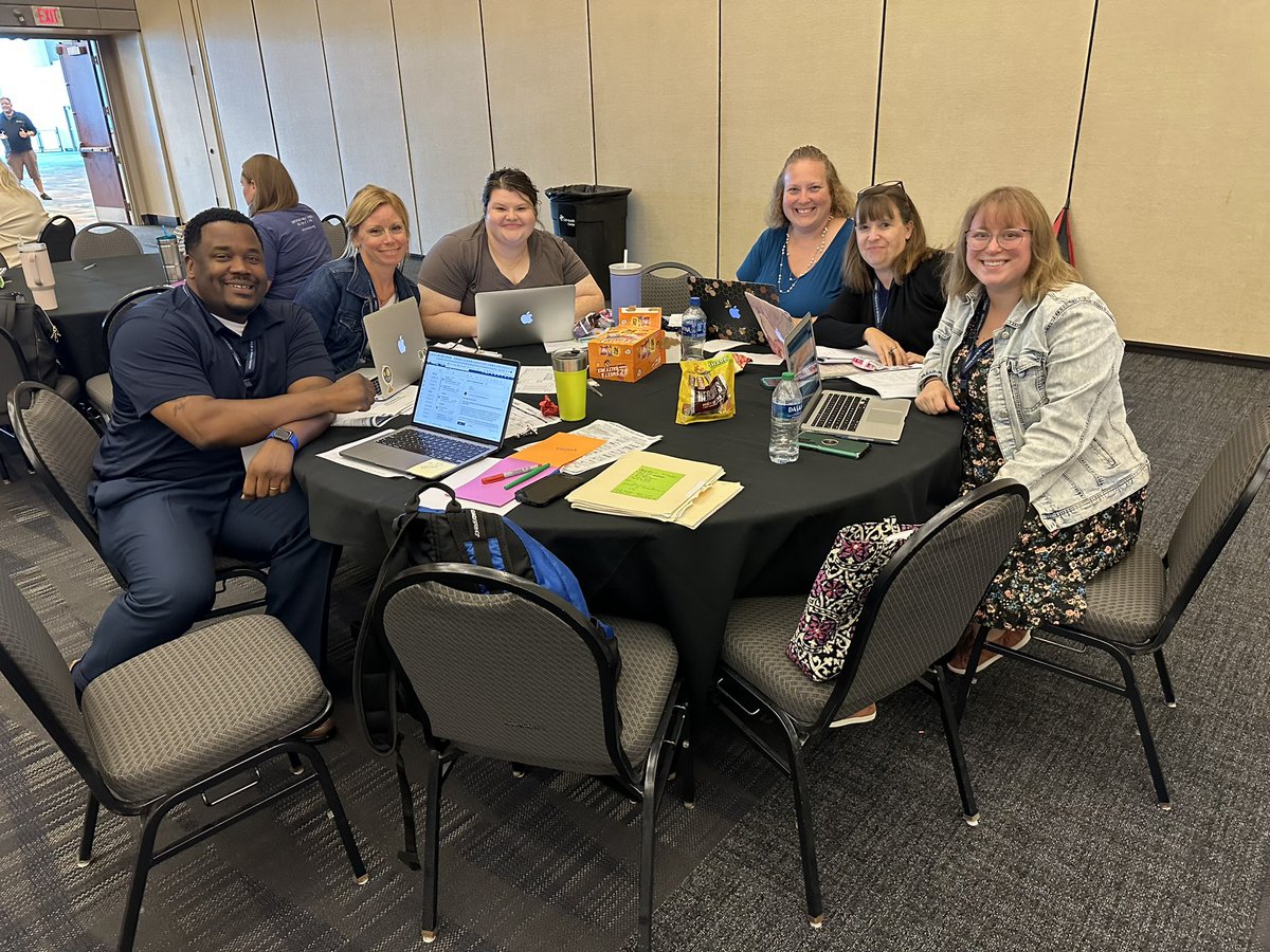 Our MTSS-B Committee spent the day learning and planning to create a successful school year with Multi Tiered Systems of Support for Behavior and supporting the social and emotional well being of our students! #AlwaysLearning #WeGoTogether #HarrisonProud