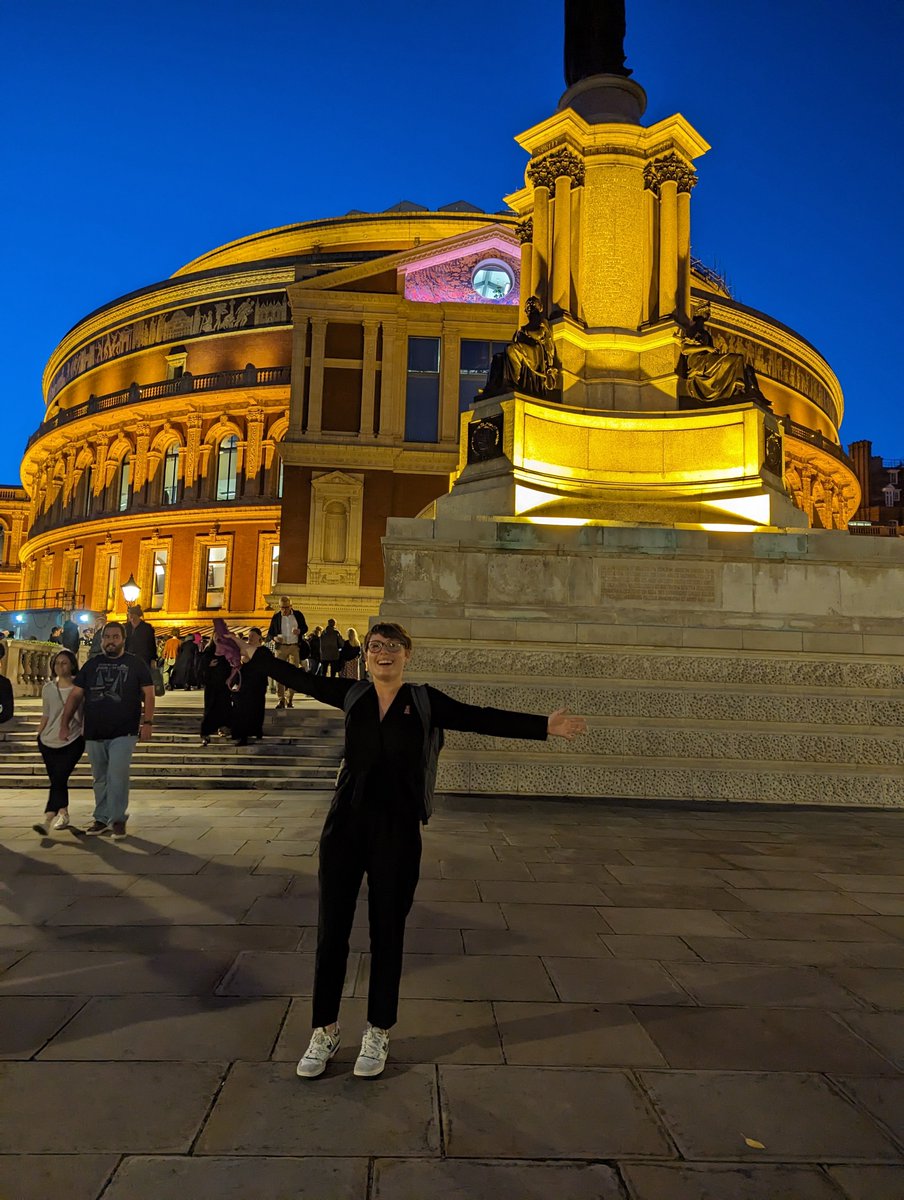 elnrpres's tweet photo. Well that was pretty cool then
First BBC Prom with NCW ✅ https://t.co/SxLQrCBvED