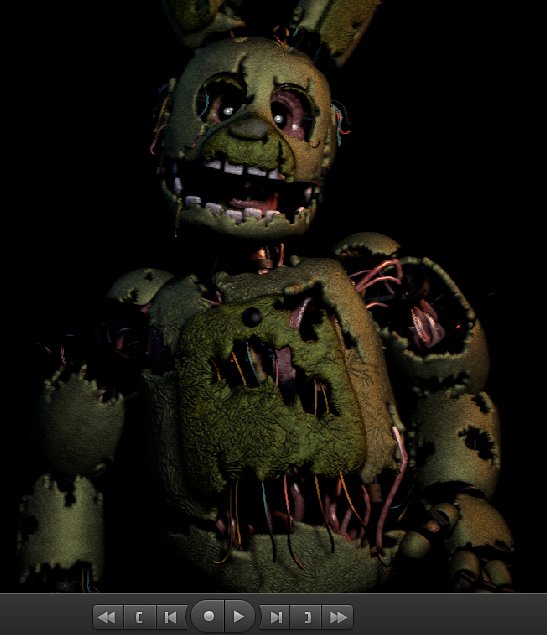 RealTorres15's tweet image. Ufmp stylized springtrap with normal springtrap mats