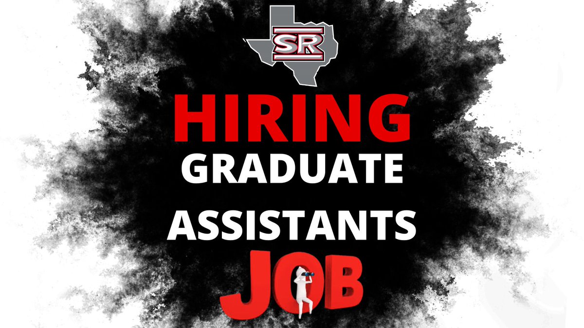 Sul Ross State University, a DIII program that will move to DII in 2024, is looking for two offensive GA's. A OL GA & a RB GA. $1000/month + housing and meals. Please contact OC @Coach8Escobar christian.escobar@sulross.edu. Looking to start immediately. Camp begins August 9.