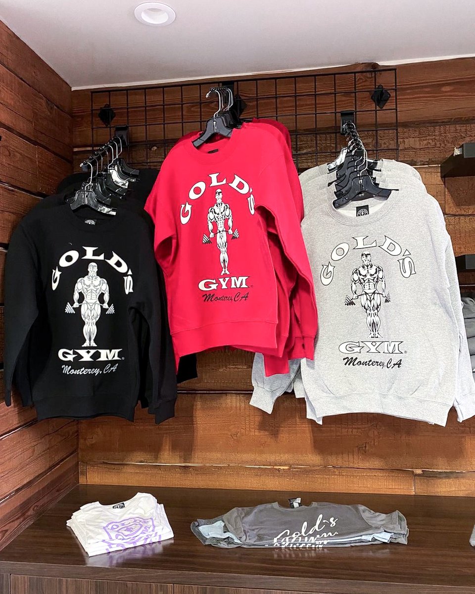 ShopDelMonte's tweet photo. Stay golden (and warm), Monterey. ✨ | @goldsgym https://t.co/hpN8ClHjO1