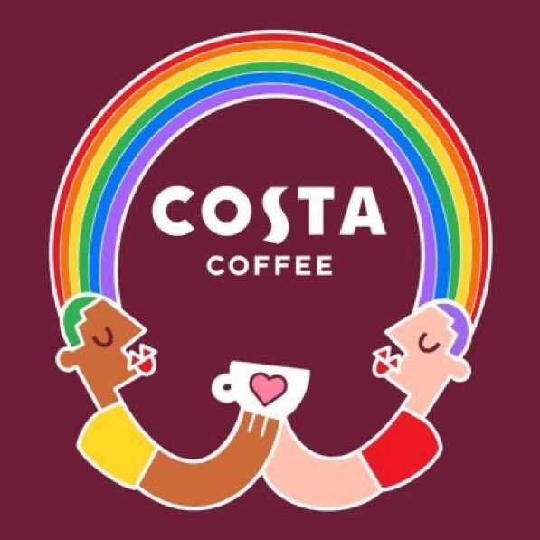 saltyliquorice's tweet image. I saw that #BoycottCosta was trending and thought: has someone found a rat‘s tooth in their espresso? But no. I realised that @CostaCoffee is actually on the right side of history, promoting #TransRightsAreHumanRights Thank you, Costa. Next coffee is on me. 🏳️‍⚧️🏳️‍🌈