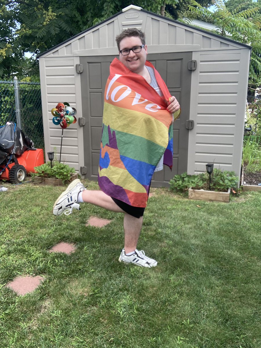 MichaelDaGaymer's tweet photo. It’s the last day of July so that means it’s also the last day of #PrideDisabilityMonth. Thanks to everyone who supports and accepts me, whether it’s in my #Autism or being #Gay. You guys keep me lifted and keep me going and I appreciate that 💖 Until next year, #HappyPride 🏳️‍🌈🌈 https://t.co/gmjr92dKlX