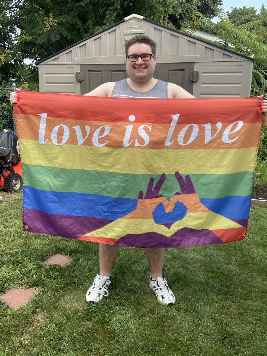 MichaelDaGaymer's tweet photo. It’s the last day of July so that means it’s also the last day of #PrideDisabilityMonth. Thanks to everyone who supports and accepts me, whether it’s in my #Autism or being #Gay. You guys keep me lifted and keep me going and I appreciate that 💖 Until next year, #HappyPride 🏳️‍🌈🌈 https://t.co/gmjr92dKlX