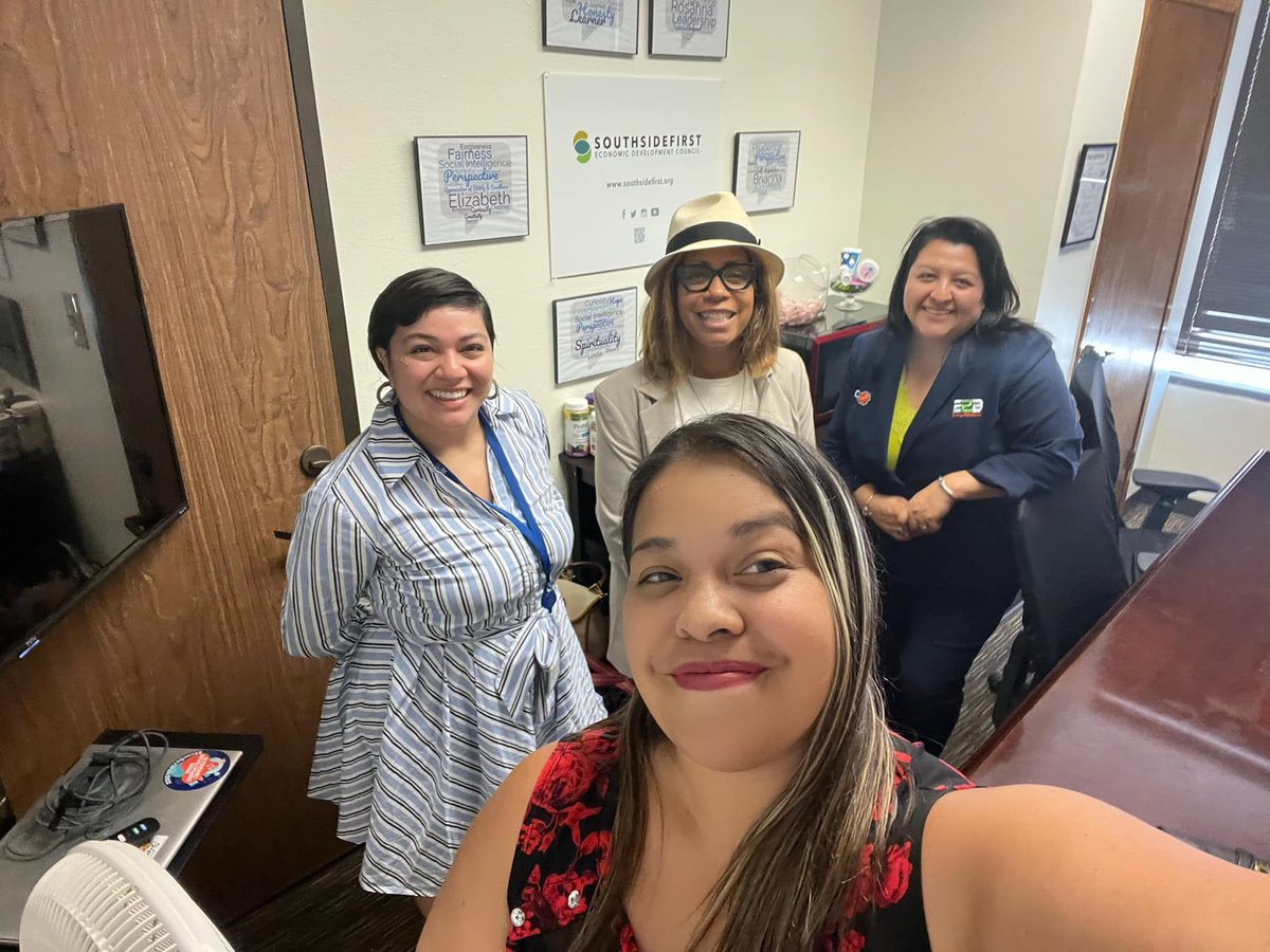 Exciting news!  We had the pleasure of meeting with Julia Martinez from CPS E2B, Roxanne with SAWS, and Felicia Madison from Reworks SA. Over a delicious lunch, we engaged in a productive brainstorming session focused on collaborating and providing valuable resources. Stay Tuned!