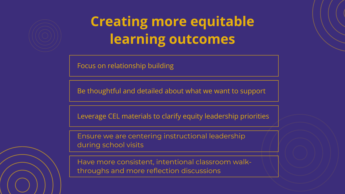 UWCEL's tweet photo. How do this year’s @AASAHQ National Principal Supervisor Academy leaders intend to change or refine their practice to create more equitable learning outcomes? Here's what they told us... #courageousleadership (https://t.co/vChhTddXCw) https://t.co/RuZKzNkmor