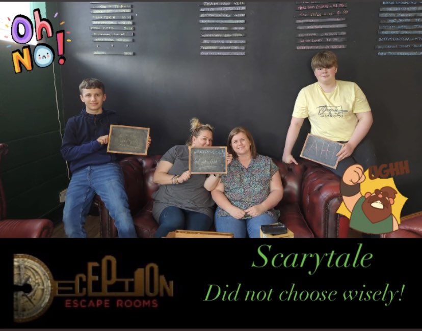 Deception Escape Rooms tweet media
