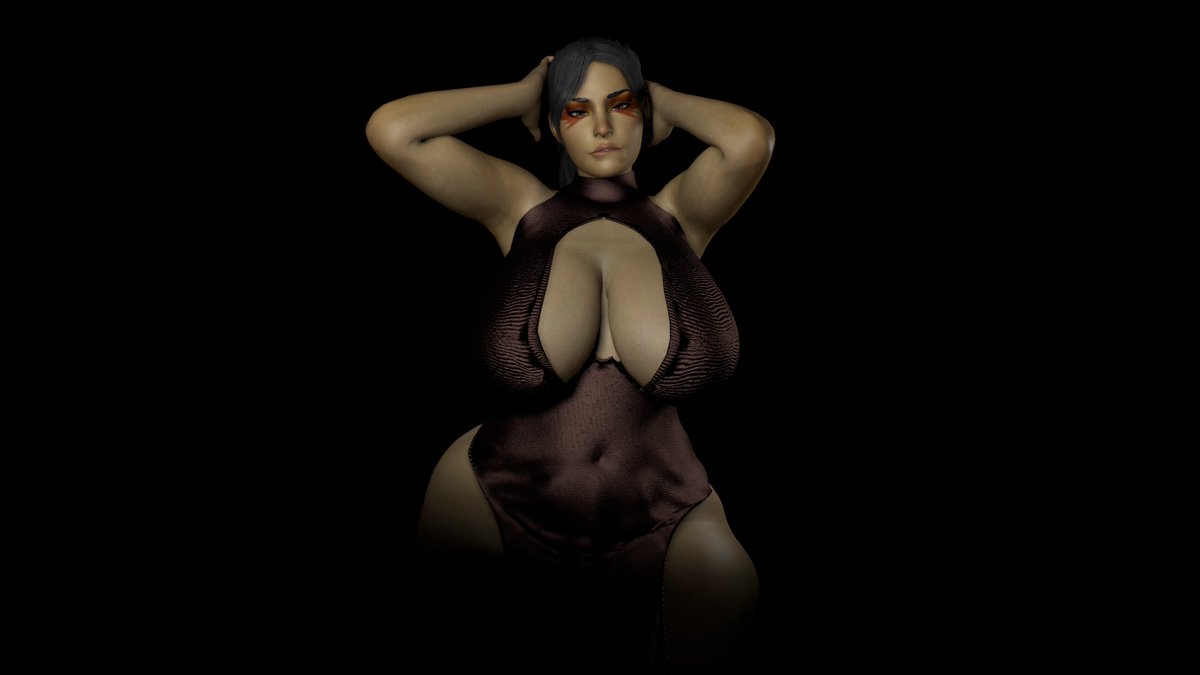 VoluptuousX's tweet photo. Okey, last ones in the dress #thick #loba #apexlegends #apex #curves #beauty https://t.co/O5CjfUq3dj