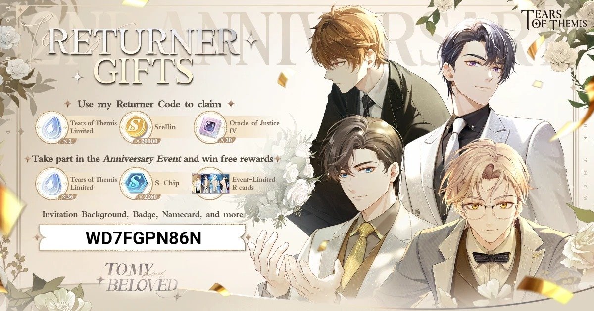 CorruptImagina's tweet image. Welcome back to Stellis!#TearsOfThemis #ToMyBeloved Download link: hoyo.link/63oFDBAd

Code: WD7FGPN86N #ReturnerCode