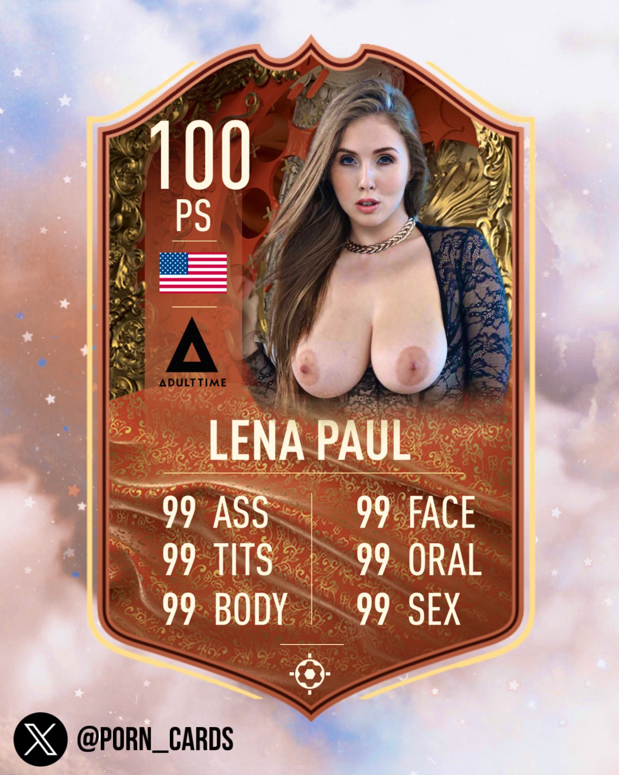 𝐏𝐨𝐫𝐧 𝐔𝐥𝐭𝐢𝐦𝐚𝐭𝐞 𝐓𝐞𝐚𝐦 on X: NEW 💯 CLUB SPECIAL CARD! 🤩  PUT23 LENAPAUL Welcome to the hall of fame 💯 club @lenaisapeach_! 😍  Its always a fun evening whenever I treat myself