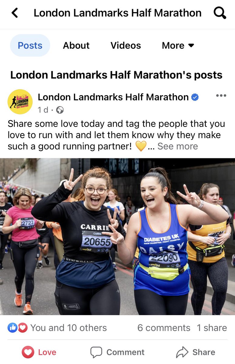 Not only is she an amazing actress/West End superstar, @CarrieHFletcher is also cover girl for the @LLHalf 🫶🏻❤️🏃🏻‍♀️