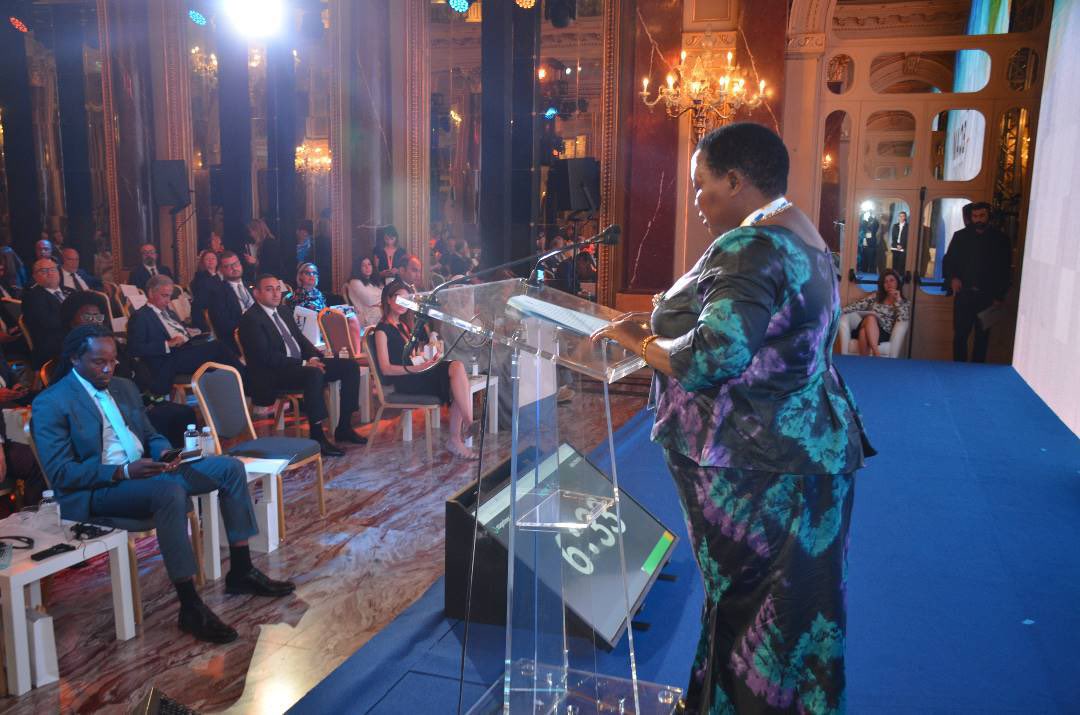 The RT Hon Prime Minister Robinah Nabbanja attended the prestigious European Corporate Council on Africa and the Middle East Annual Summit at The St. Regis Hotel in Rome, Italy! 🇮🇹🌍 

#Akabbinkano