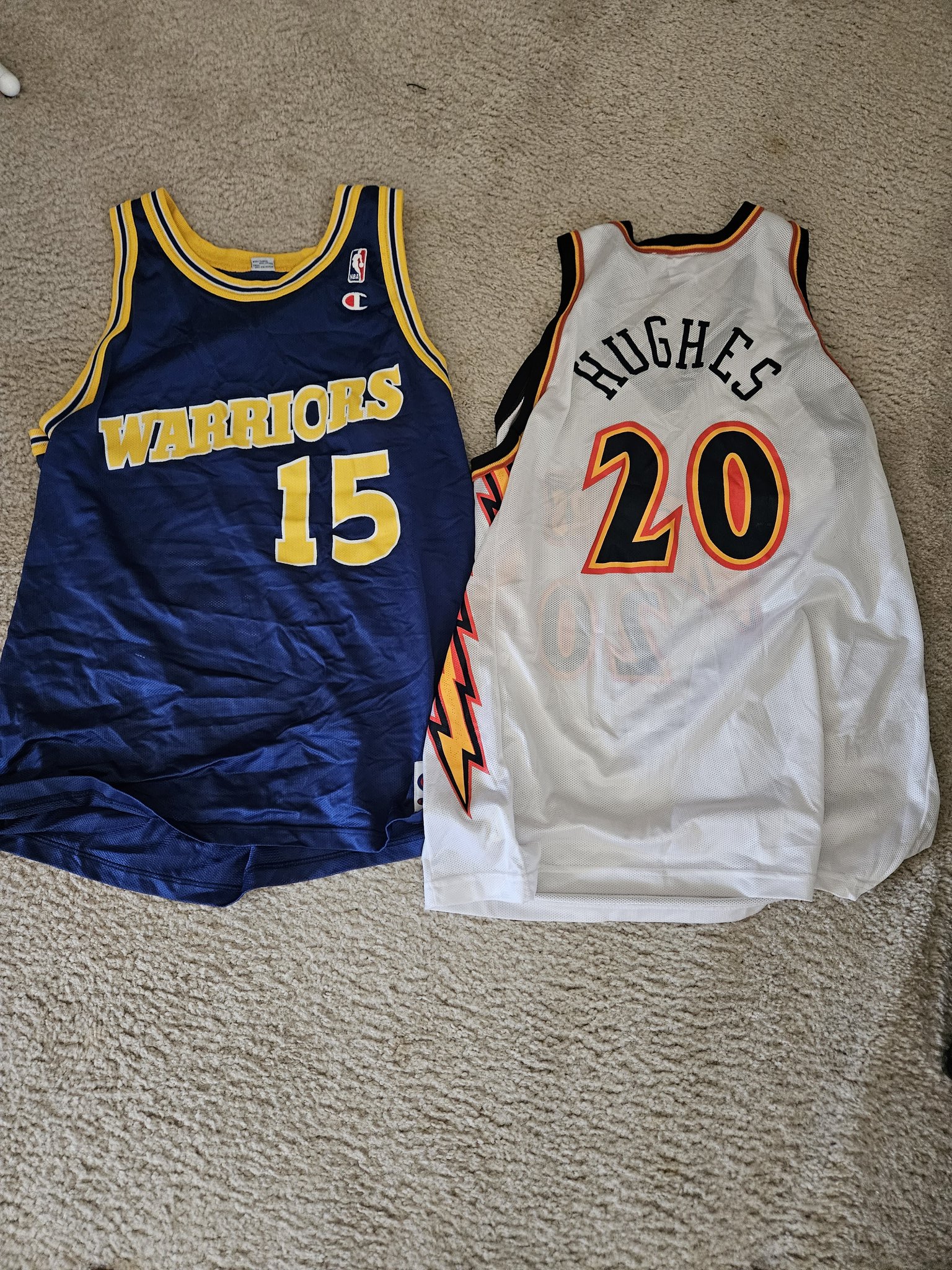 Larry hughes warriors jersey sale