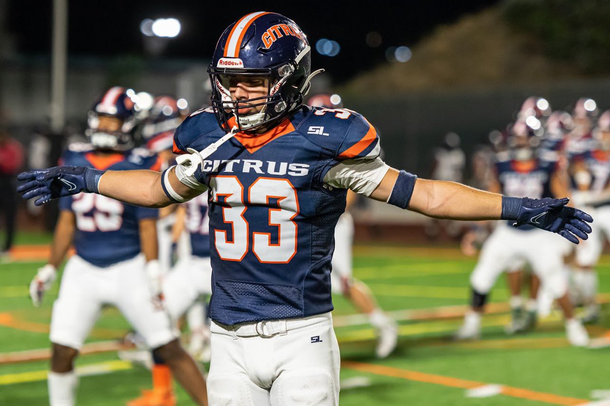 Citrus College Football tweet media