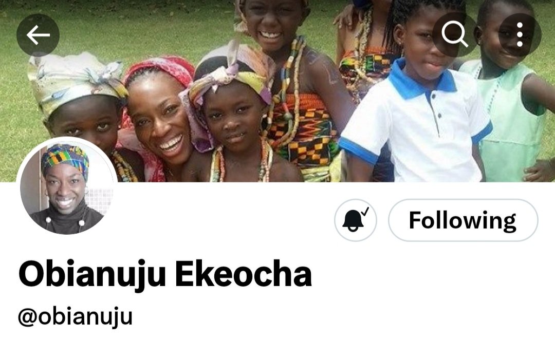 @HerRoyalNene @obianuju I ticked the 'bell' symbol next to the 'following' button in Obianuju's profile page and I get notifications of her tweets all the time now.