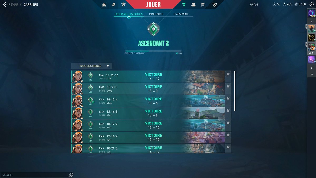 Quebro_'s tweet image. peak asc3 
j'ai lancé 10 games aujourd'hui 10 wins j'ai enfin gouté au bonheur