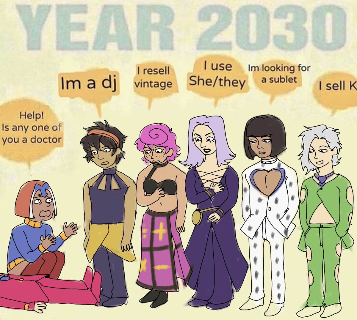 Yokiter's tweet photo. year 2001 actually https://t.co/XJVEaNB4rP